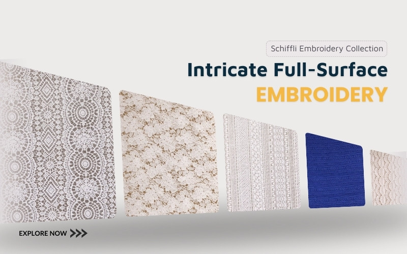 Chemical Allover Embroidery