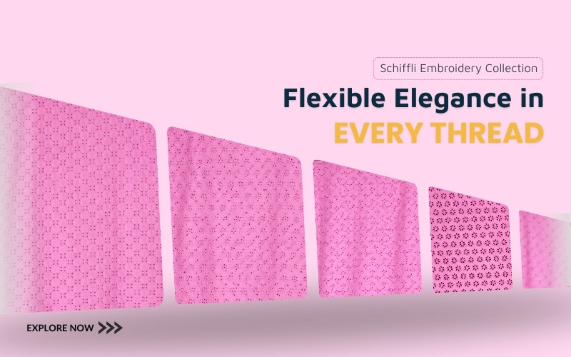 Knit Lace & Allover embroidery